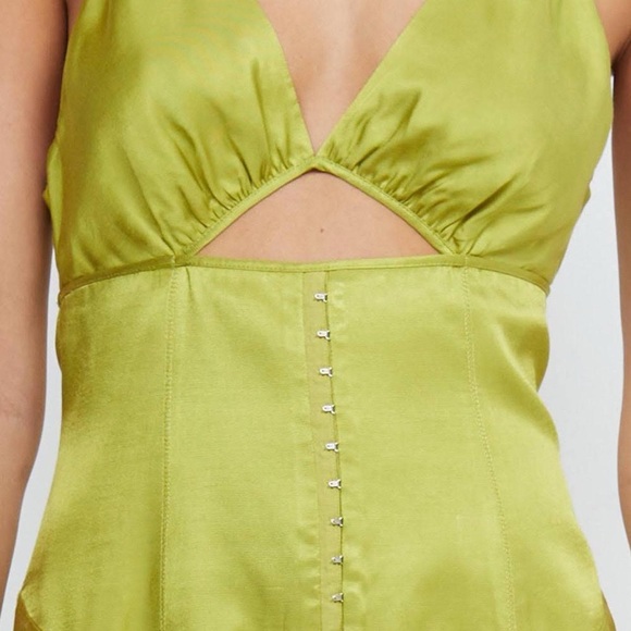 BEC & BRIDGE Teresa Dress in Wasabi - Picture 3 of 3